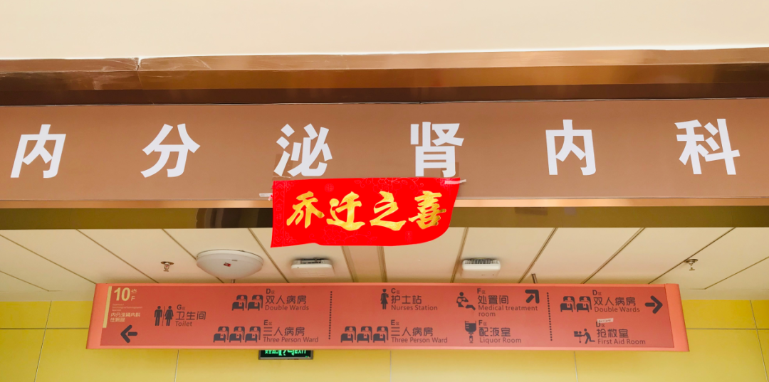 內(nèi)分泌腎內(nèi)科搬遷至醫(yī)院新大樓十層，全新的環(huán)境不一樣的就醫(yī)體驗！